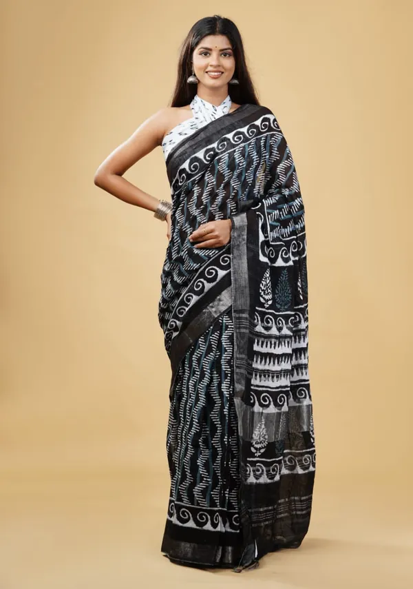 HAND_BLOCK_PRINT_LINEN_SAREE