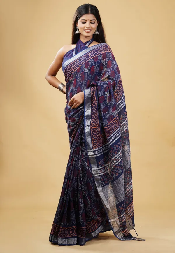 HAND_BLOCK_PRINT_LINEN_SAREE