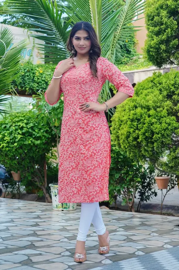 Pink_Printed_Single_Kurti_for_womens
