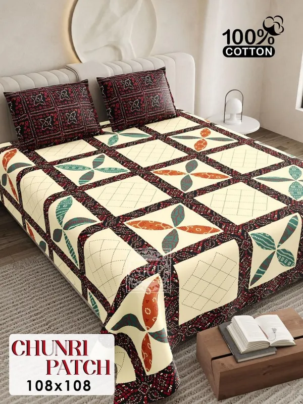 V-51_BedSheets_Rajasthani_Traditional_Print__|_100%_Cotton_300_TC_Premium_Double_Size_Bedsheet_for_Double_Bed_(95_x_100_Inch)_with_2_Pillow_Covers_Set_(17_x_27_Inch)_Designer_Printed_Bedsheet_Set-_Barmeri-D_01