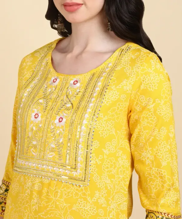 Yellow_Kurta_Pant_Set
