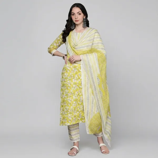 Women_S_Cotton_Kurta_Pant_Dupatta_Set