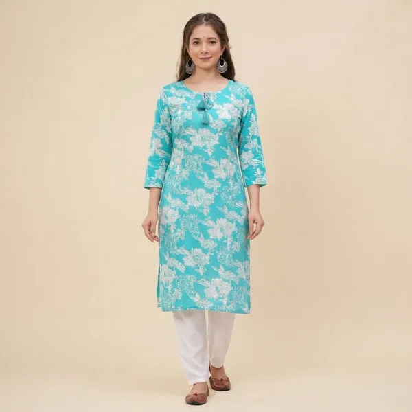 Women_Rayon_Straight_Kurta