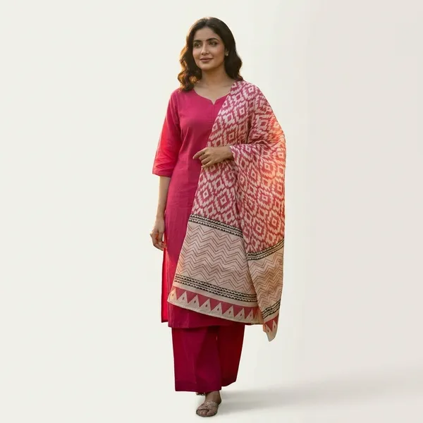 Women_Cotton_Kurta_Plazo_Set_With_Dupatta