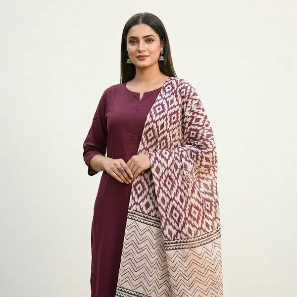 Women_Cotton_Kurta_Palazzo_Set_With_Dupatta