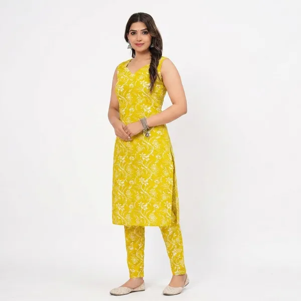 Women_Cotton_Kurta_Pant_Set
