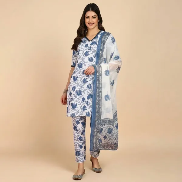 Women_Cotton_Kurta_Set_With_Dupatta