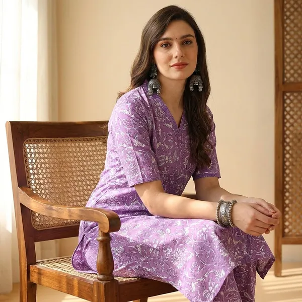 Women_Cotton_Kurta_Pant_Set_With_Dupatta