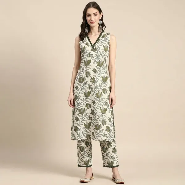 Women_Cotton_Kurta_Pant_Set