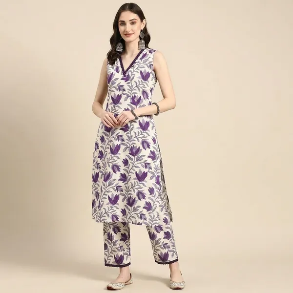 Women_Cotton_Kurta_Pant_Set