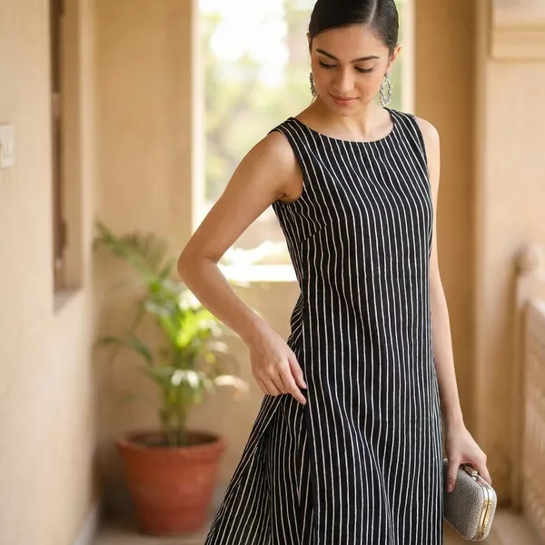 Women_S_Sleeveless_Kurta_Pant_Set