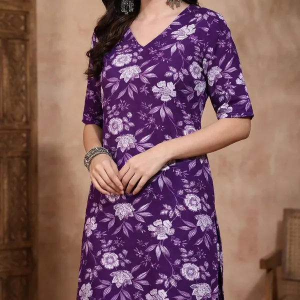 Women_Floral_Print_Sleeveless_Kurta_Pant_Set