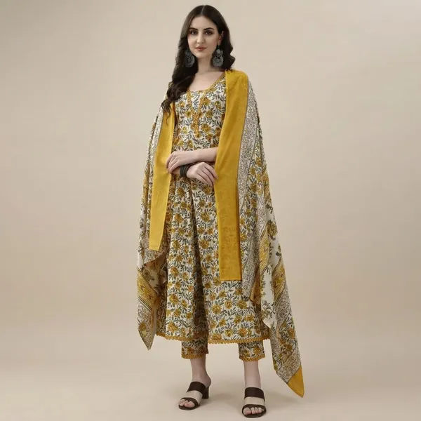 Women_Cotton_Anarkali_Kurta_Set_With_Dupatta