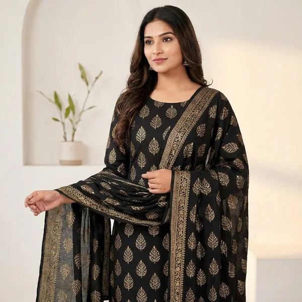 Women_Cotton_Kurta_Pant_Set_With_Dupatta