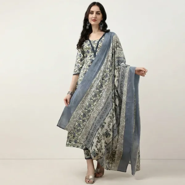 Women_Cotton_Anarkali_Kurta_Set_With_Dupatta