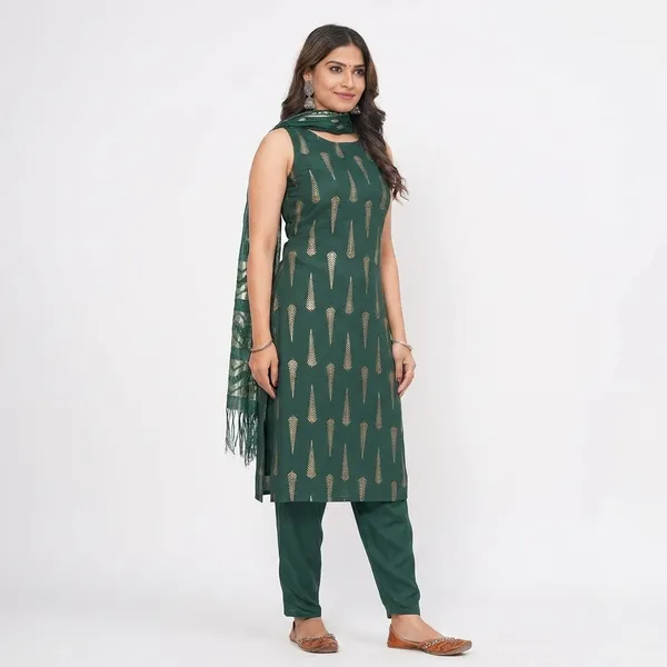 Women_Cotton_Kurta_Pant_Set_With_Dupatta