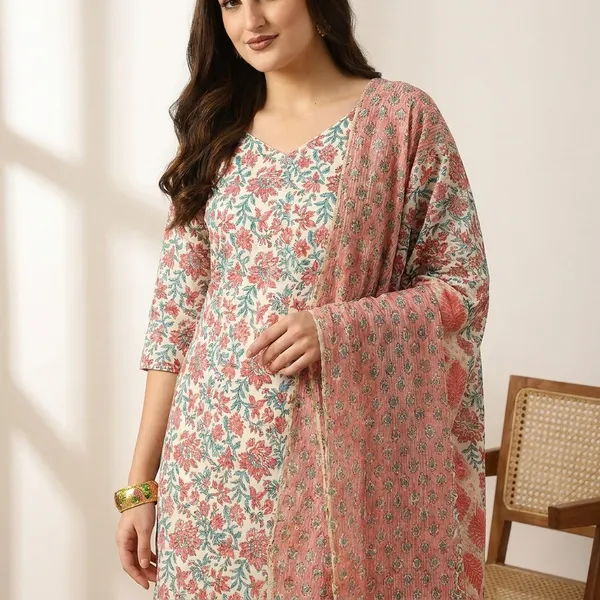 Women_Floral_Print_Kurta_Set_With_Pant_And_Dupatta