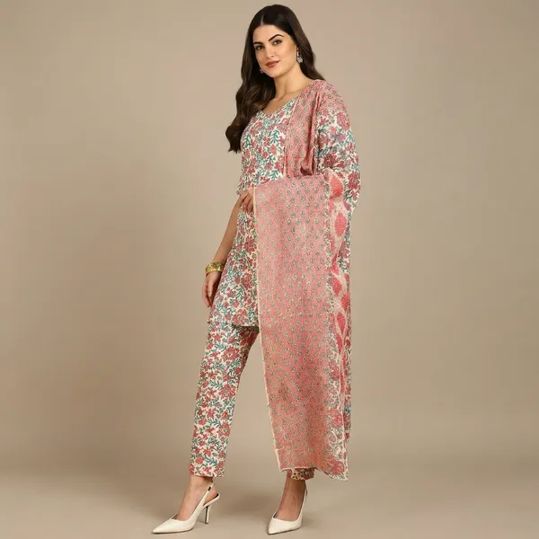 Women_Floral_Print_Kurta_Set_With_Pant_And_Dupatta