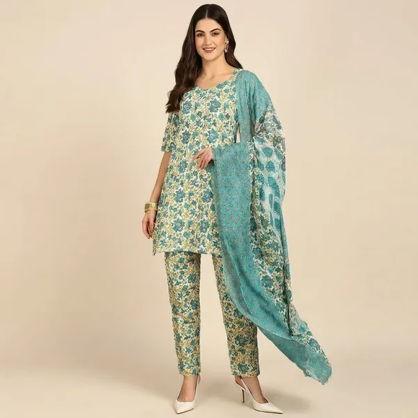 Women_Kurti_Pant_Dupatta_Set