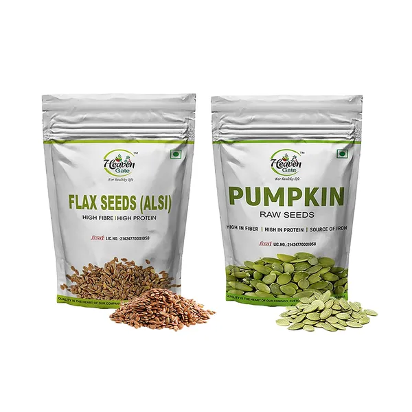 Flax_Seeds_250_Grams_And_Pumpkin_Seeds_250_Grams_High_Fiber,_Protein_And_Omega3_Raw_And_Natural_Superfood_Seeds_For_Snacking,_Salads_Combo