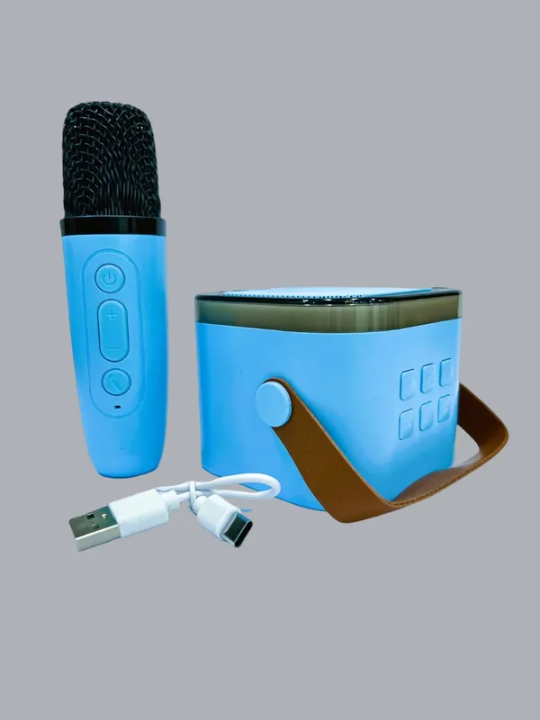 Blue_Karaoke_Microphone_Bluetooth_Speaker