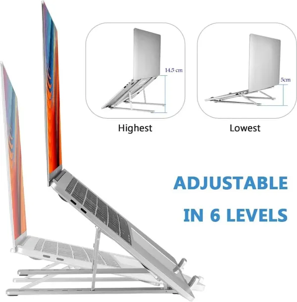 Grey_Aluminum_Laptop_Stand_For_Home_&_Office