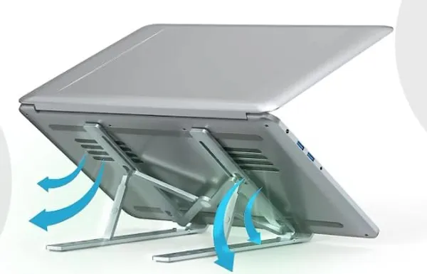 Grey_Aluminum_Laptop_Stand_For_Home_&_Office