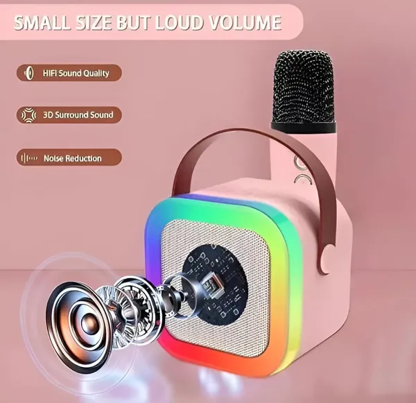 Cream_Metal_&_Plastic_Speaker_For_Home