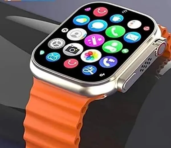 Ultra_Smart_Watch,_1.99-inch_Touch_Display,_Bluetooth_Calling,_Orange_Strap,_Health_Tracker,_Sports_Modes
