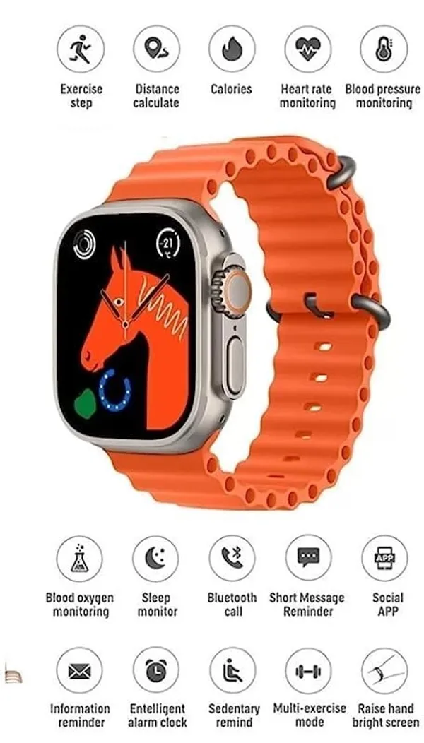 Ultra_Smart_Watch,_1.99-inch_Touch_Display,_Bluetooth_Calling,_Orange_Strap,_Health_Tracker,_Sports_Modes