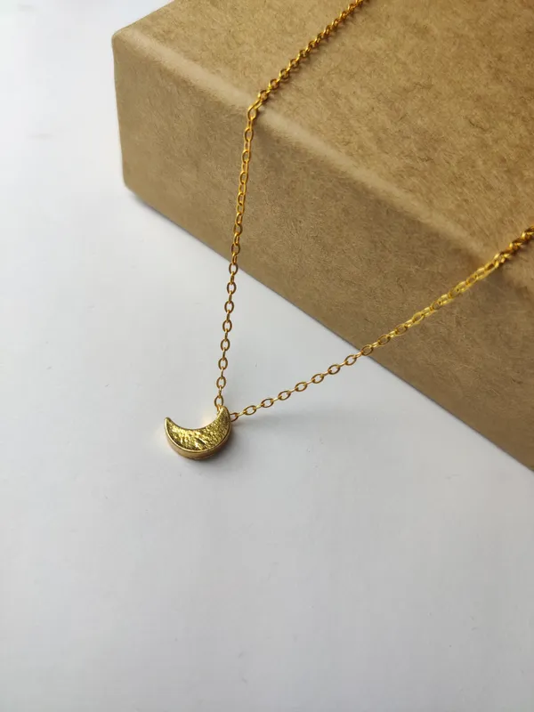 Gold_Brass_Premium_Half_Moon_Pendant_For_Women