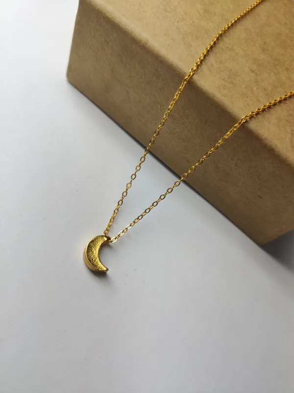 Gold_Brass_Premium_Half_Moon_Pendant_For_Women