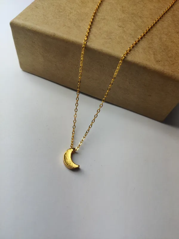 Gold_Brass_Premium_Half_Moon_Pendant_For_Women