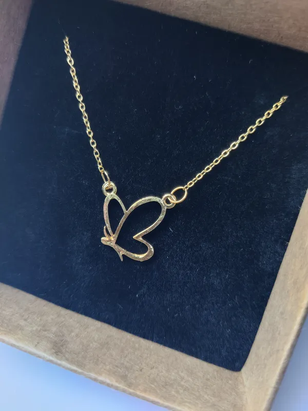 Gold_Brass_Premium_Butterfly_Pendant_For_Women