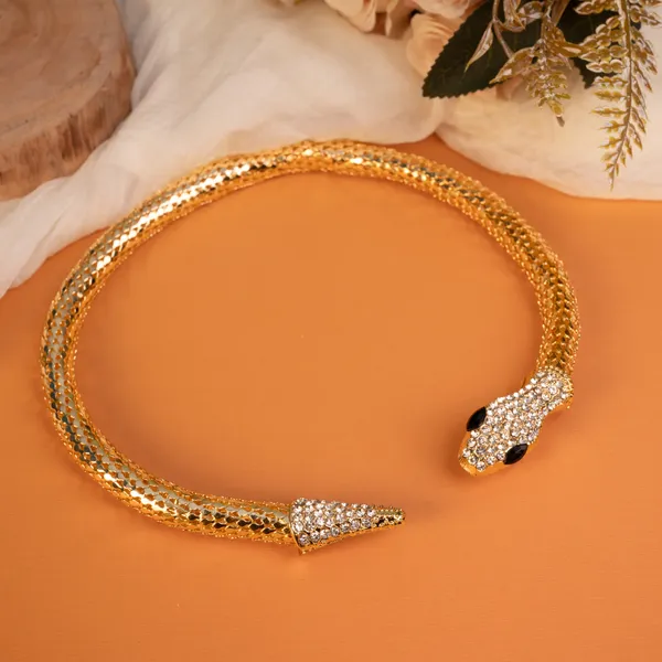 Snake_Adjustable_Hasuli_Necklace