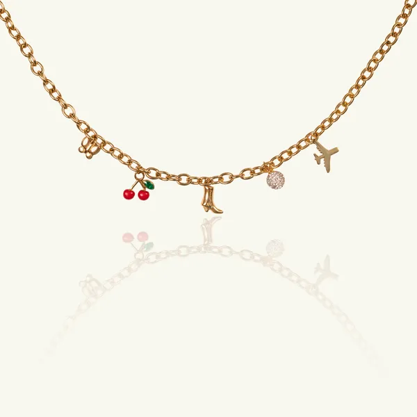 Multi_Style_Charm_Necklace_With_Shackles_Chain