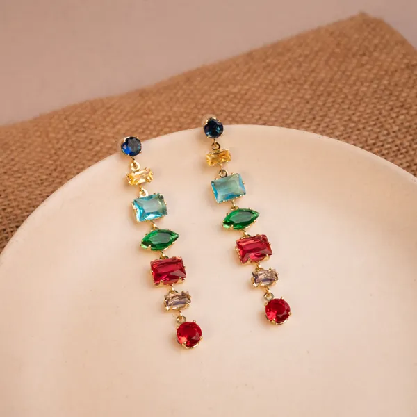 Multi_Colour_Stone_Drop_Earrings