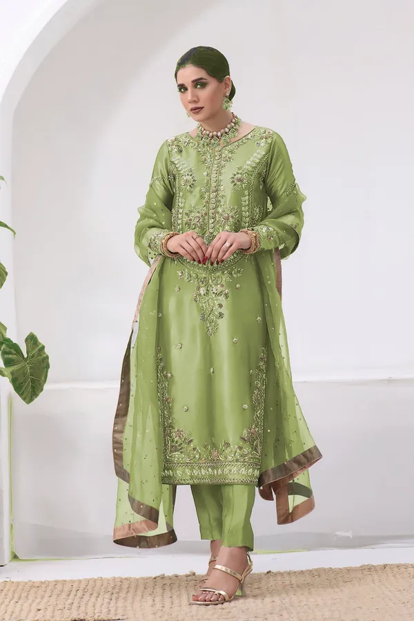 Pista_Green_Embroidered_Silk_Kurta_Set_with_Organza_Dupatta