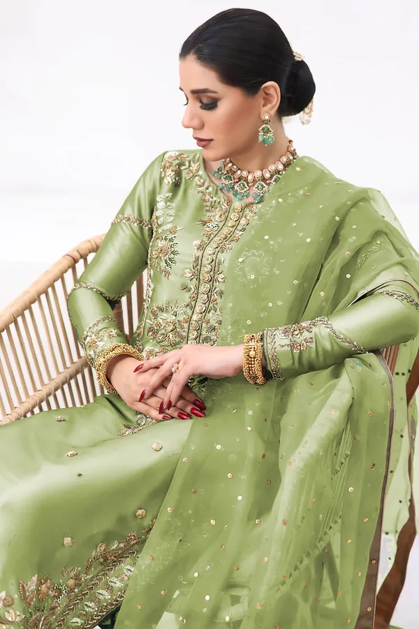 Pista_Green_Embroidered_Silk_Kurta_Set_with_Organza_Dupatta