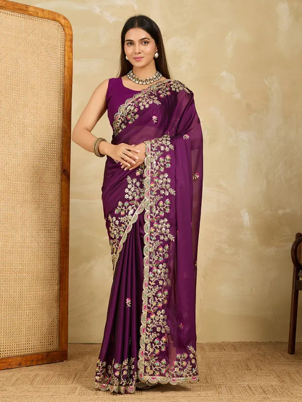 Purple_Party_Wear_Soft_Rangoli_Silk_Saree_For_Women