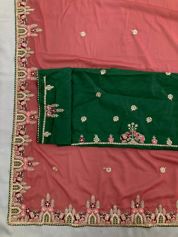 Maroon_Party_Wear_Star_Georgette_Saree_For_Women