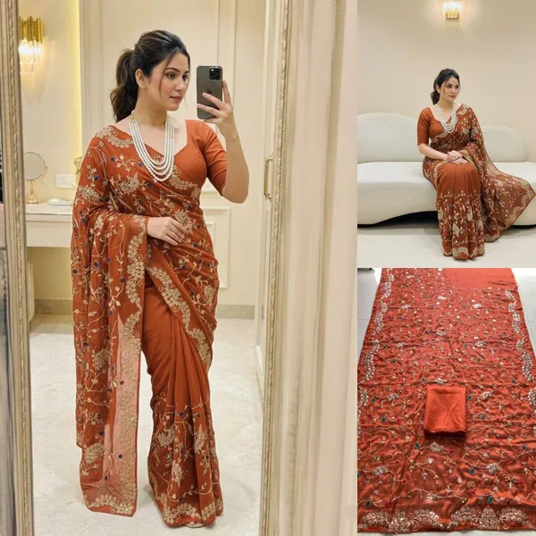 Rust_Orange_Party_Wear_Rangoli_Silk_Saree_with_C-Pallu_Embroidery_&_Cutwork_Border