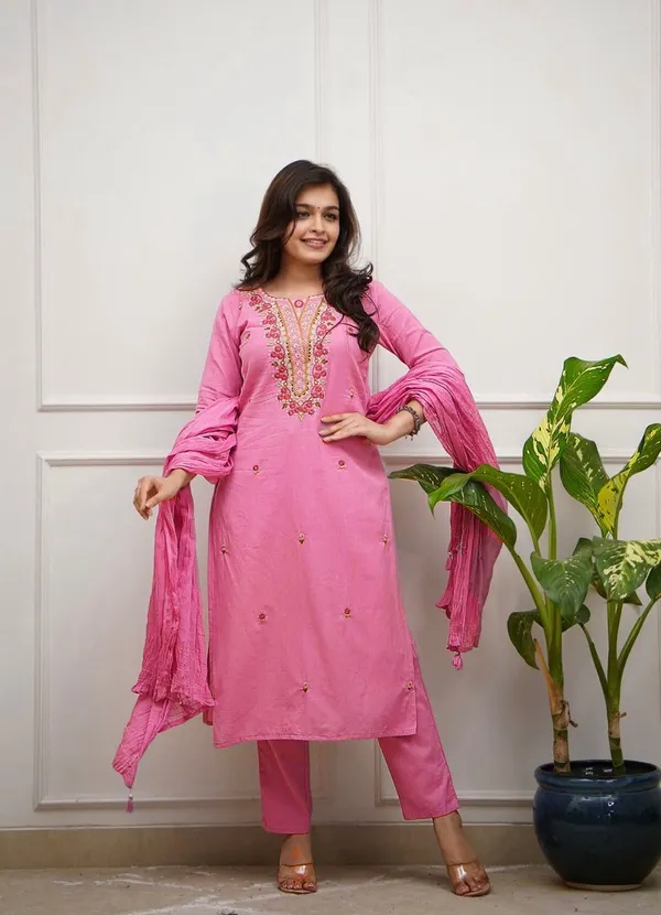 Designer_Pink_Embroidered_Kurta_Set_with_Dupatta_|_Elegant_Ethnic_Wear_for_Women