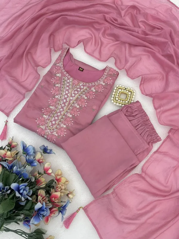 Designer_Pink_Embroidered_Kurta_Set_with_Dupatta_|_Elegant_Ethnic_Wear_for_Women