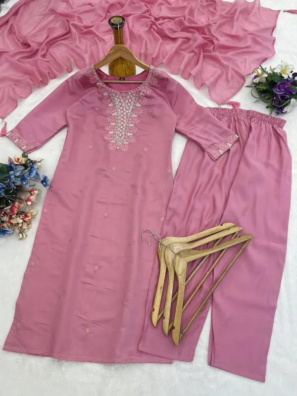 Designer_Pink_Embroidered_Kurta_Set_with_Dupatta_|_Elegant_Ethnic_Wear_for_Women