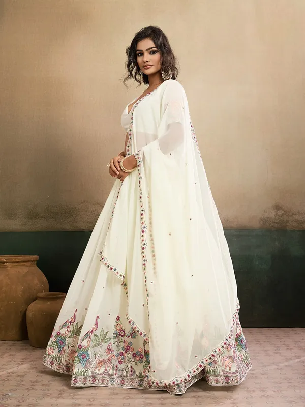 Elegant_Ivory_Forest_Embroidered_Star_Georgette_Lehenga_Choli_with_Dupatta