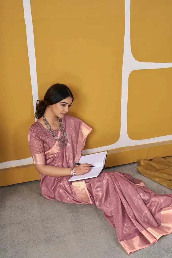 Elegant_Zari_Weaving_Linen_Cotton_Silk_Saree_–_Premium_Wedding_&_Party_Wear