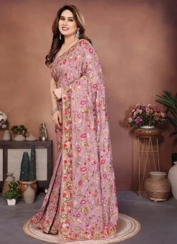 Embroidered_Work_Vichitra_Silk_Contemporary_Saree_In_Pink_Colour