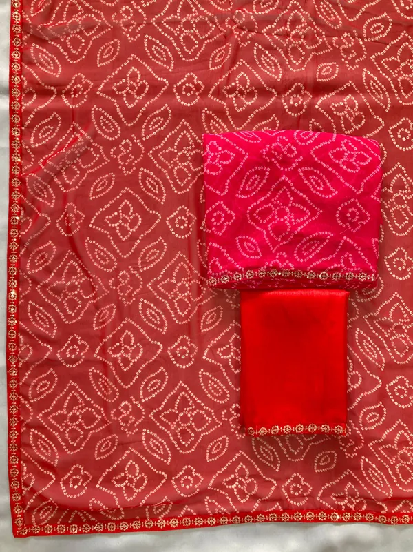 Classic_Red_Bandhej_Georgette_Saree_with_Lace_Border