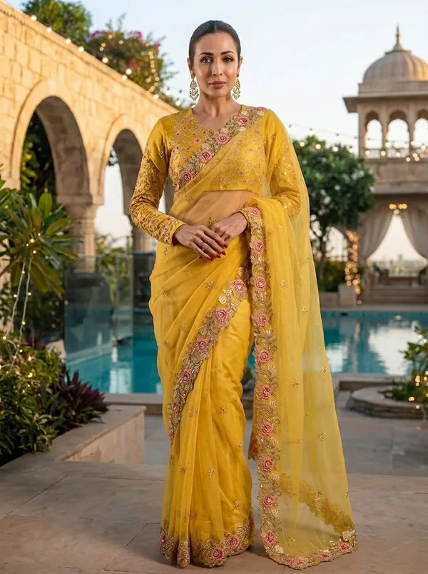 Party_Wear_Soft_Chiffon_Silk_Saree